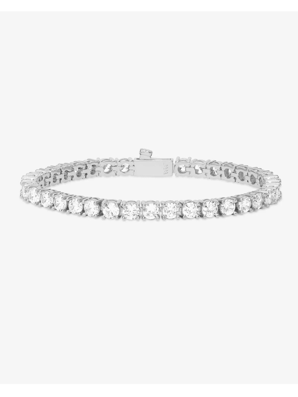 NWT Melinda Maria Silver “Grand Heiress Tennis Bracelet”